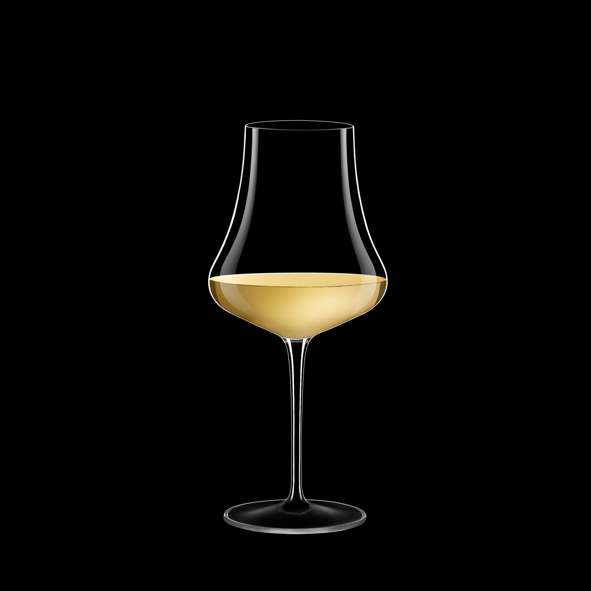 Italian Premium Chardonnay White Wine Glasses | 16oz | Tentazioni | Set of 6 - Luigi Bormioli USA