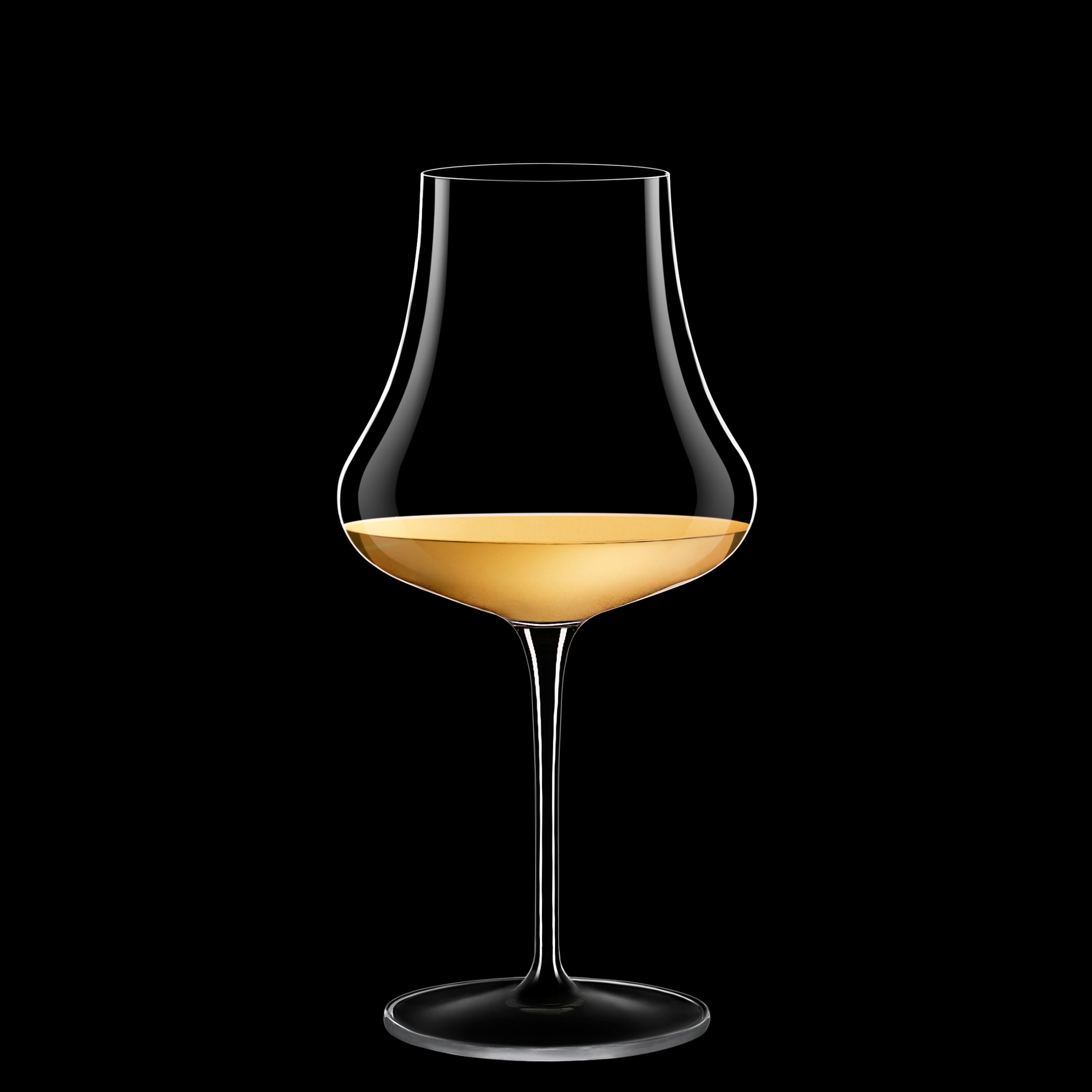 Italian Premium Orange Wine Glasses | 22oz | Tentazioni | Set of 6 - Luigi Bormioli USA