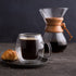 Coffee Double Wall Glasses | 10.25oz | Thermic | Set of 2 - Luigi Bormioli USA