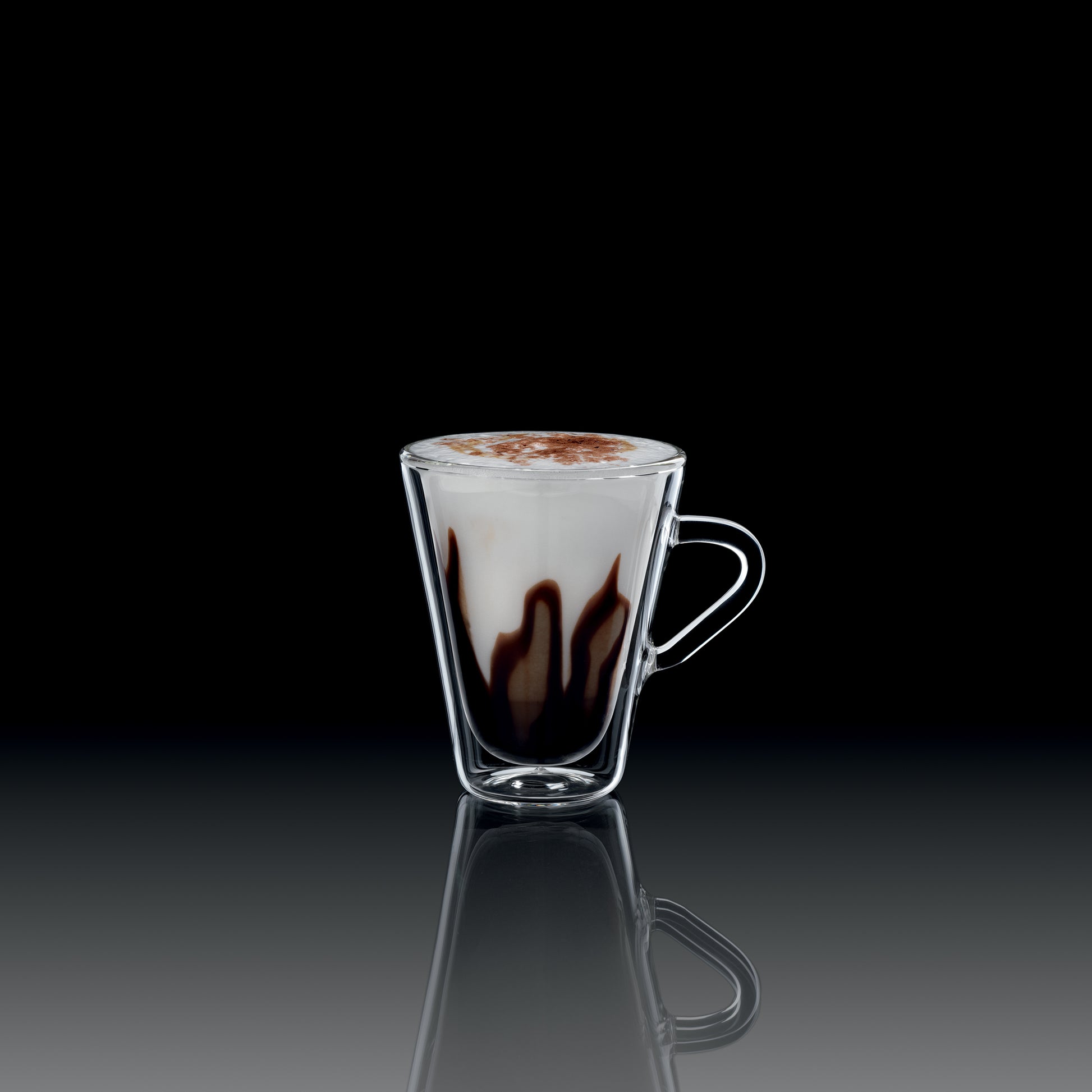 Espressino Double Wall Glasses | 3.5oz | Thermic | Set of 2 - Luigi Bormioli USA