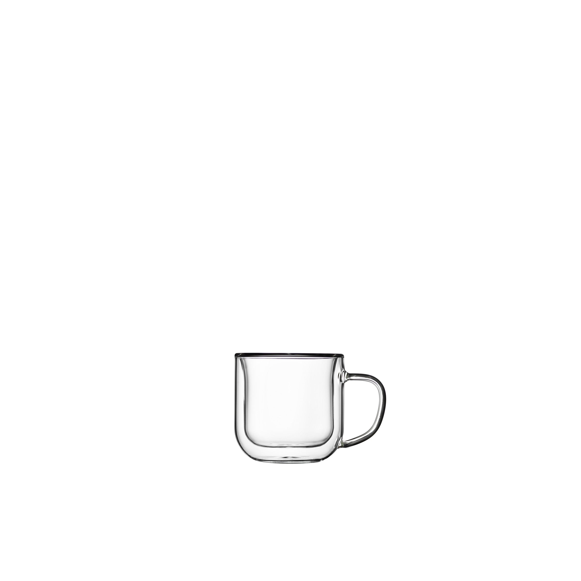 Espresso Double Wall Glasses | 3oz | Thermic Sublime | Set of 2 - Luigi Bormioli USA