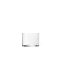 A clear aperitivo glass with a minimalistic design, suitable for aperitivo or other beverages on a white background