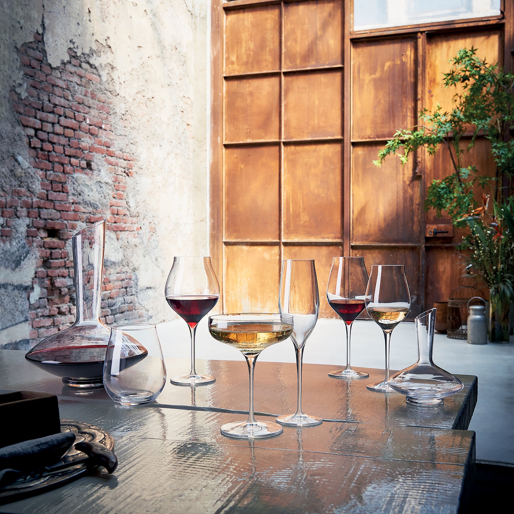 Italian Premium Cannonau Red Wine Glasses | 18.5oz | Vinea | Set of 2 - Luigi Bormioli USA