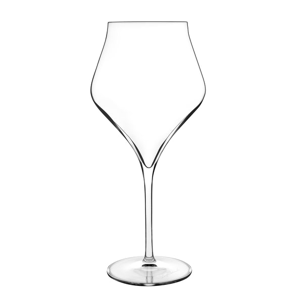 Supremo 22 oz Burgundy Red Wine Glasses (Set Of 2) - Luigi Bormioli USA