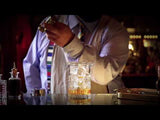 Luigi Bormioli Mixology Golden Tie recipe video in a Martini Glass
